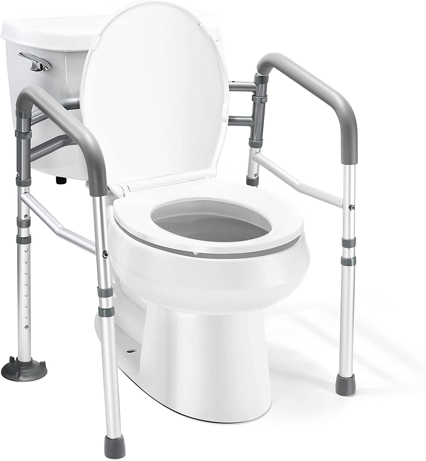Toilet Safety Rail - Adjustable Detachable Toilet Safety Frame