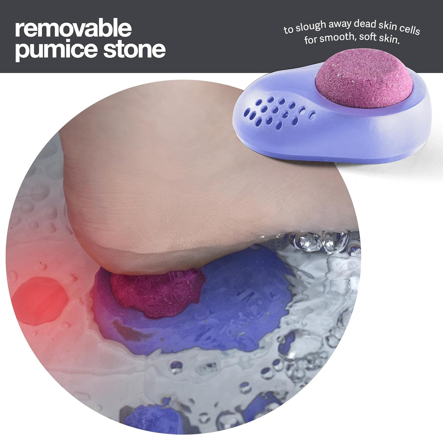 Medical king Foot Spa with Heat and Massage and Jets Includes A Remote Control A Pumice Stone Collapsible Foot Spa Massager with Heat and Massage Bubbles and Vibration (Copy)