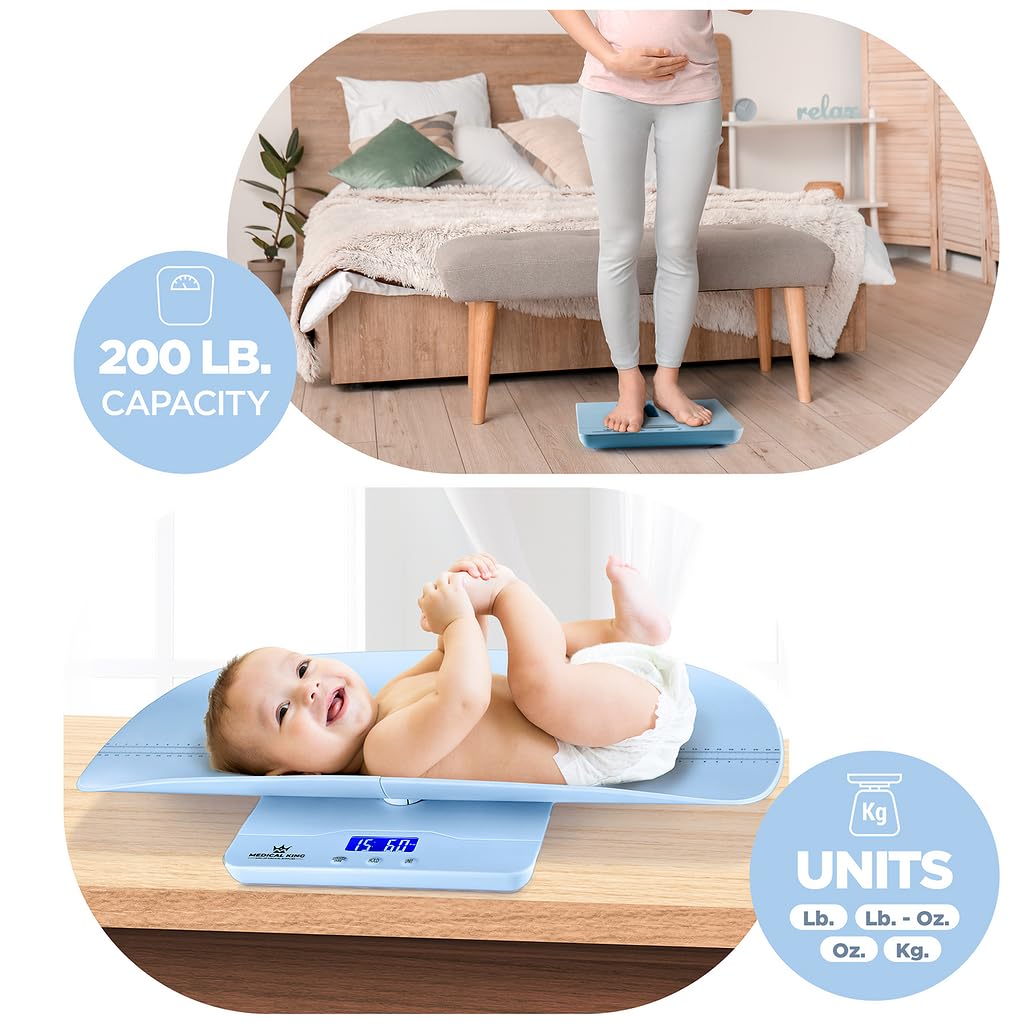 Infant to Toddler to Big Kid Scale with Removable Tray