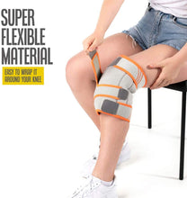Load image into Gallery viewer, Knee ice wrap, Cold and Hot Adjustable - Knee ice Pack Reusable Gel Compression Support, Helps for Injuries, Joint Pain, Swelling, Surgery, and All Kind of Pains - Special Comfortable Soft Material
