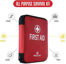 Load image into Gallery viewer, First aid kit 360 pcs, All-Purpose First aid Supplies - Medical kit Protect for Most Injuries - Travel First aid kit, Great for for Home or Work, Plus Supplies for Camping, Outdoor Emergencies &amp; More
