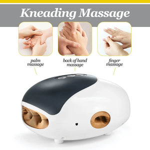 Hand Massager with Heat Wireless Mini Hand Massager with 16 Massage Points Cordless