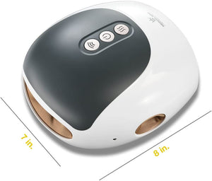 Hand Massager with Heat Wireless Mini Hand Massager with 16 Massage Points Cordless