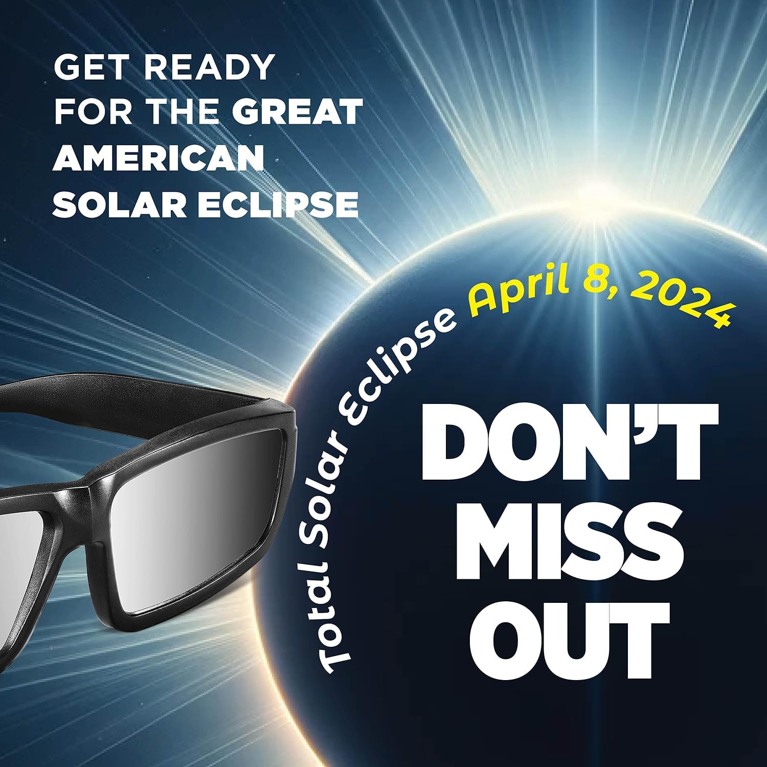 solar goggles Solar Eclipse Glasses 1, 2 and 6 Pack Safe Shades for Direct Sun Viewi – medicalkingusa