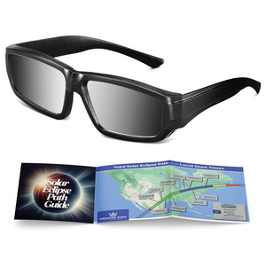 Solar Eclipse Glasses 1, 2 and 6 Pack Safe Shades for Direct Sun Viewing - Solar Filters Glasses - MedicalKingUsa