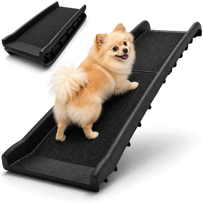 Dog Ramp for Car, 62" Long & 16" Wide Portable Dog Ramps for Large Dogs, Folding Dog Car Ramp for Truck and Non-Slip Pet Loading Ramp for Dogs to Get in Car Supports 250 lbs