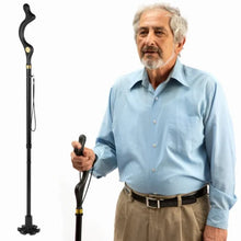 Load image into Gallery viewer, walking cane for men and walking canes for women - by medical king - special balancing - cane walking stick have 10 Adjustable Heights - self standing folding cane, collapsible cane,
