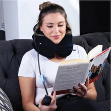 Load image into Gallery viewer, Cervical Neck Traction Device - Inflatable and Adjustable Cervical Traction - Neck Traction Device Will Help for Neck Stretcher and Support, Spine Alignment, Chiropractic Chronic Neck Pain Relief
